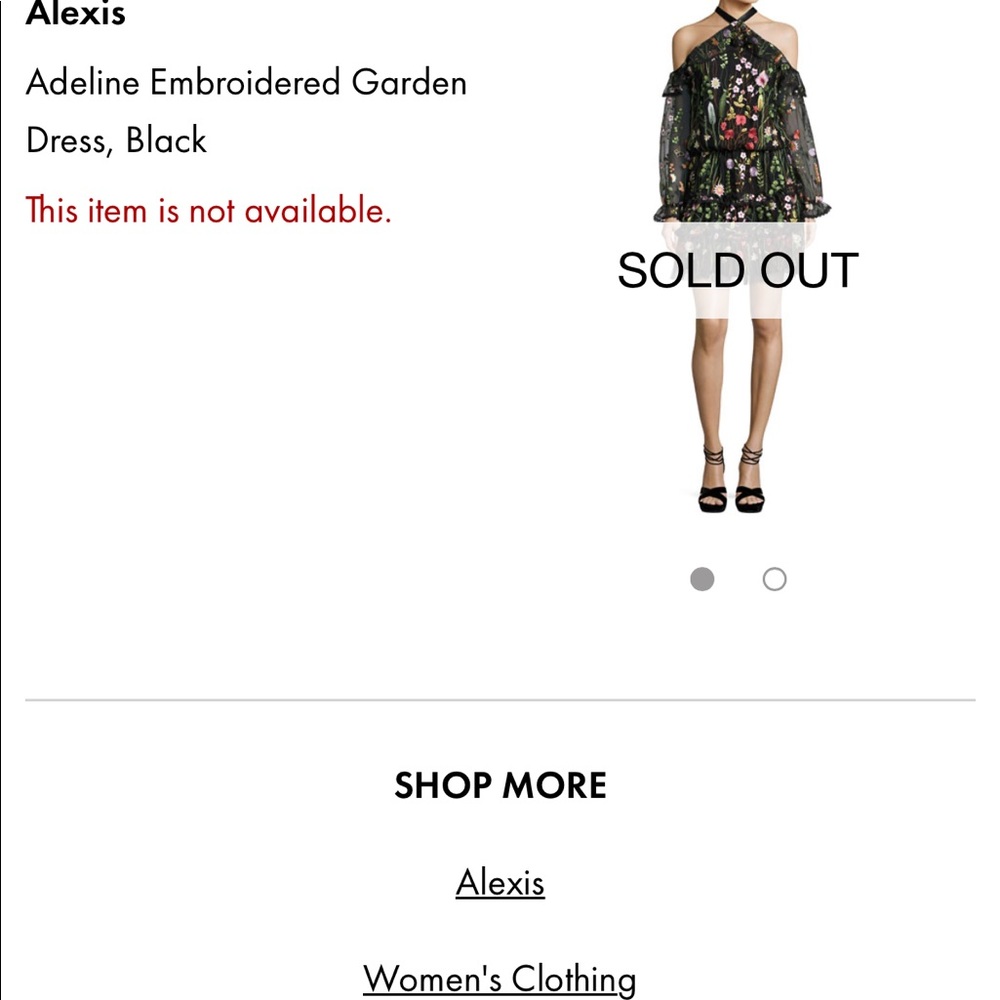Alexis dress